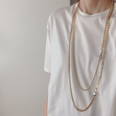small ball necklace